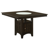 Orleans Furniture - Coaster - Gabriel 52-inch Counter Height Dining Table Cappuccino - 100438